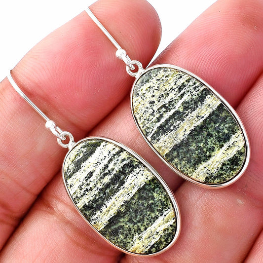 Natural Chrysotile Earrings E-1001 SDE79463