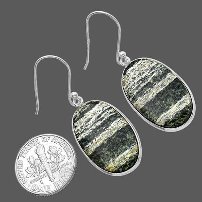 Natural Chrysotile Earrings E-1001 SDE79463
