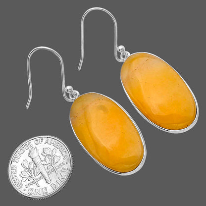 Natural Honey Aragonite Earrings E-1001 SDE79554