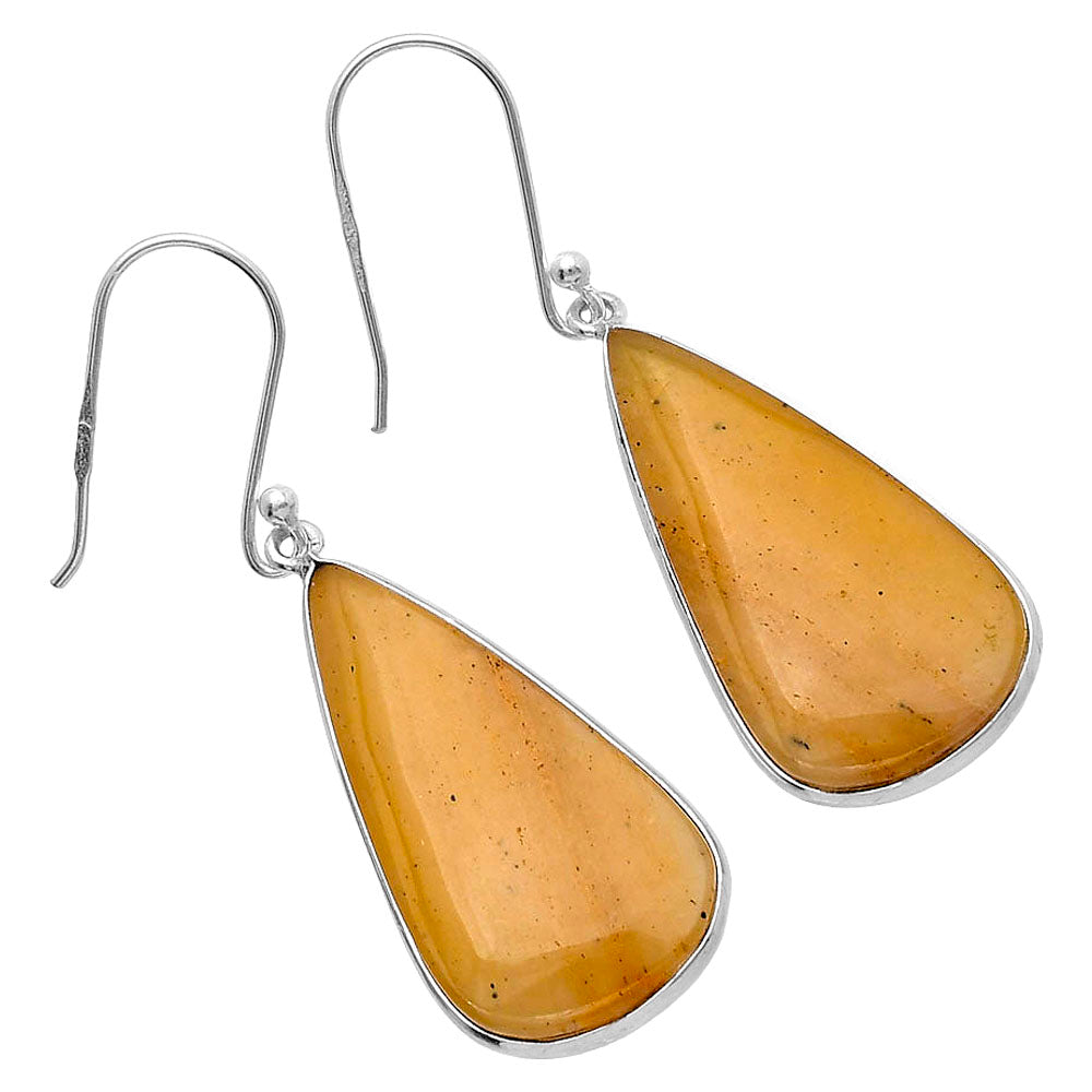 Natural Honey Aragonite Earrings E-1001 SDE79558