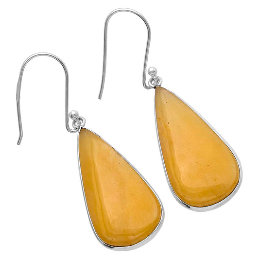 Natural Honey Aragonite Earrings E-1001 SDE79560