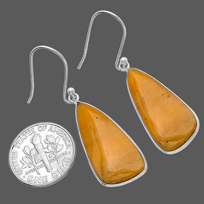 Natural Honey Aragonite Earrings E-1001 SDE79563