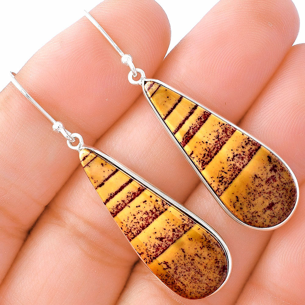 Natural Australian Imperial Jasper Earrings E-1001 SDE79571