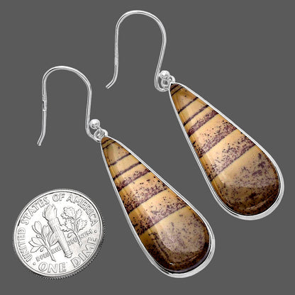 Natural Australian Imperial Jasper Earrings E-1001 SDE79571