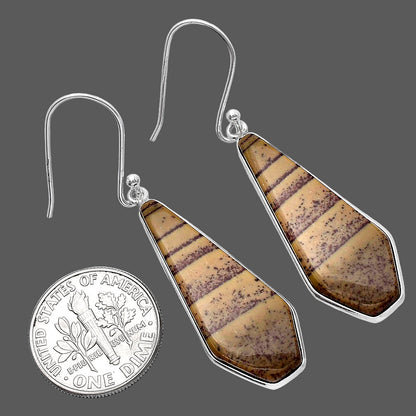 Natural Australian Imperial Jasper Earrings E-1001 SDE79600