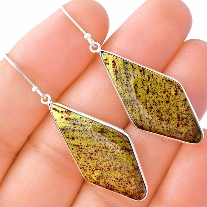 Natural Australian Imperial Jasper Earrings E-1001 SDE79604