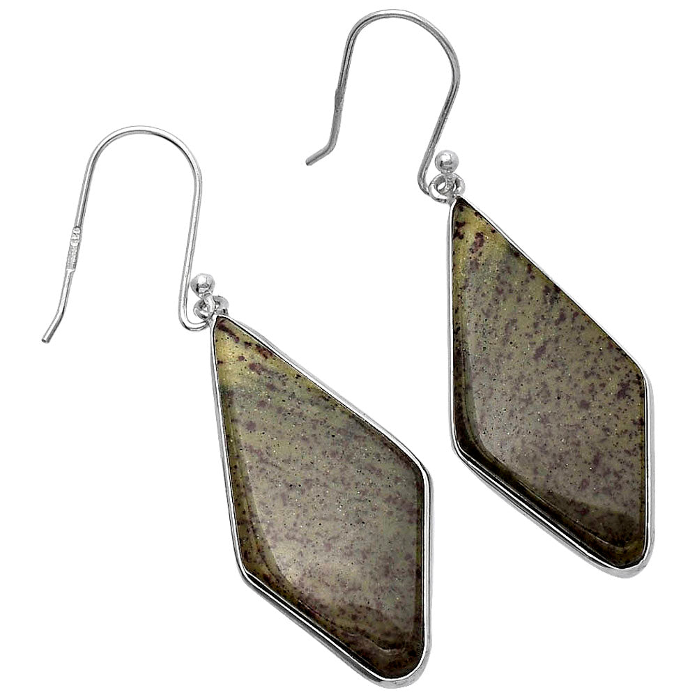 Natural Australian Imperial Jasper Earrings E-1001 SDE79604