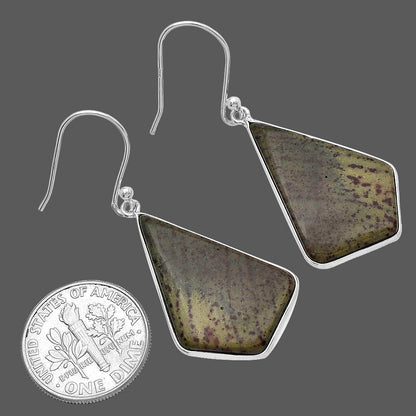 Natural Australian Imperial Jasper Earrings E-1001 SDE79776
