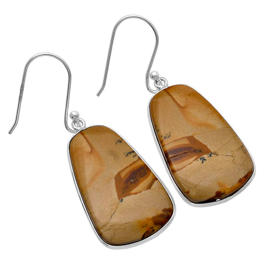 Natural Picture Jasper Earrings E-1001 SDE79905