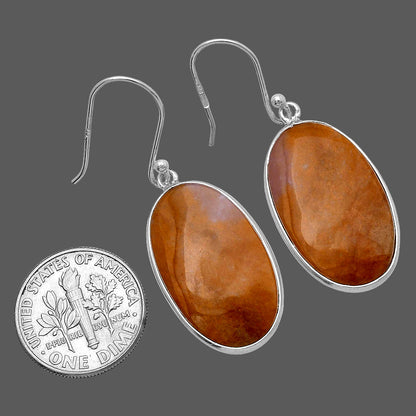 Natural Honey Aragonite Earrings E-1001 SDE80008