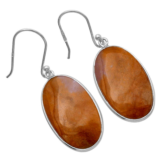 Natural Honey Aragonite Earrings E-1001 SDE80008