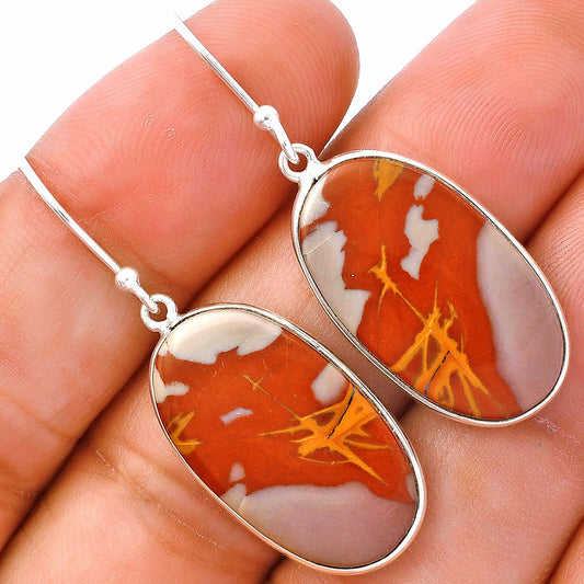 Natural Noreena Jasper Earrings E-1001 SDE81761