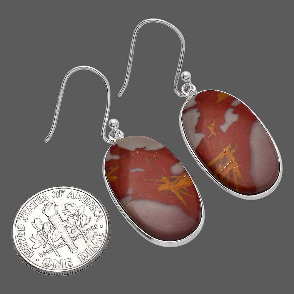 Natural Noreena Jasper Earrings E-1001 SDE81761