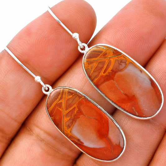 Natural Noreena Jasper Earrings E-1001 SDE81763