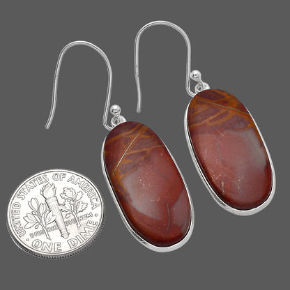 Natural Noreena Jasper Earrings E-1001 SDE81763