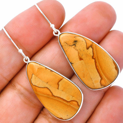 Natural Picture Jasper Earrings E-1001 SDE81774