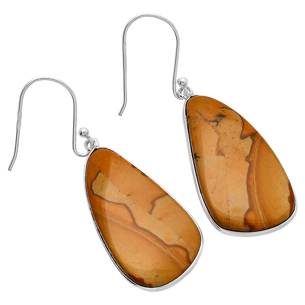 Natural Picture Jasper Earrings E-1001 SDE81774