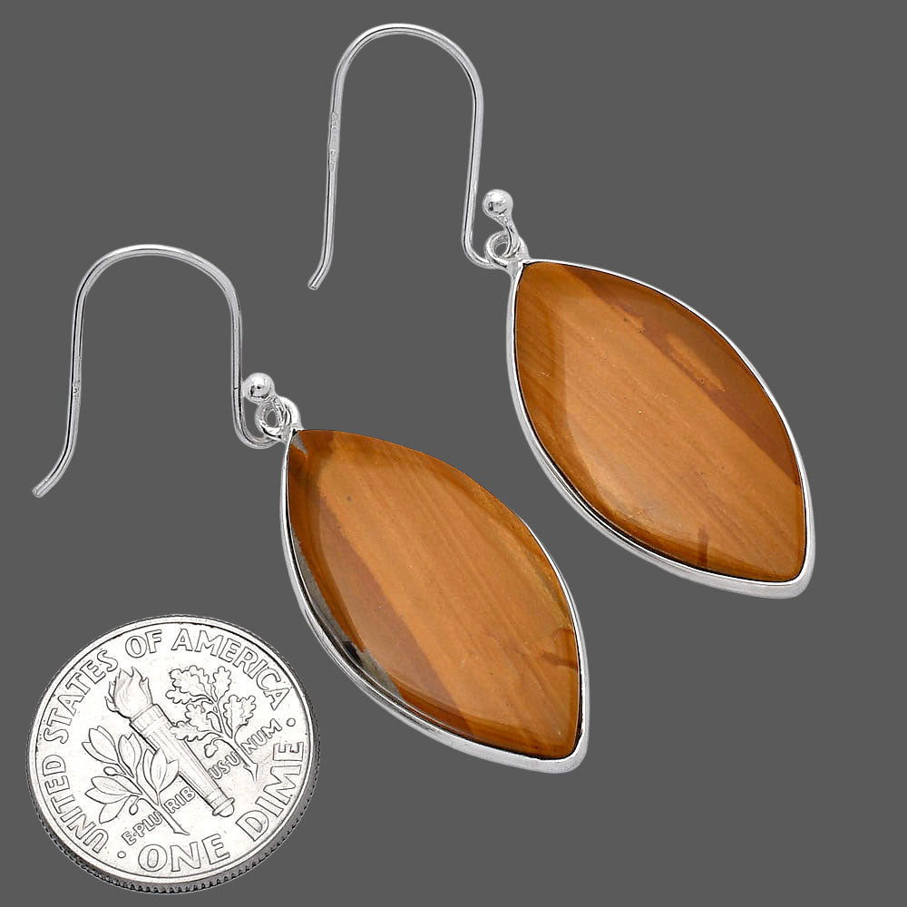 Natural Picture Jasper Earrings E-1001 SDE81775