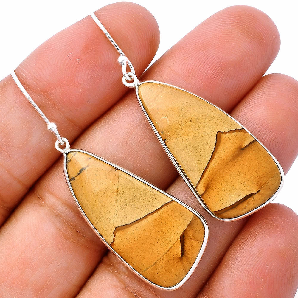Natural Picture Jasper Earrings E-1001 SDE81777