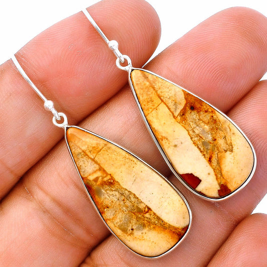 Natural Picture Jasper Earrings E-1001 SDE81780