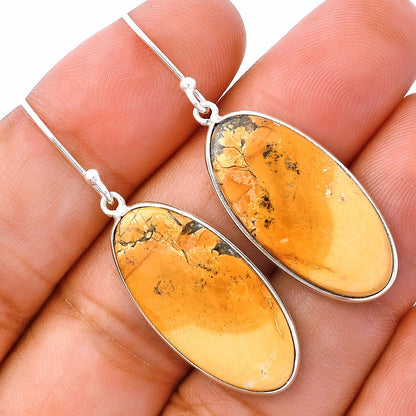 Natural Picture Jasper Earrings E-1001 SDE81783
