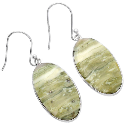 Natural Serpentine Earrings E-1001 SDE81827