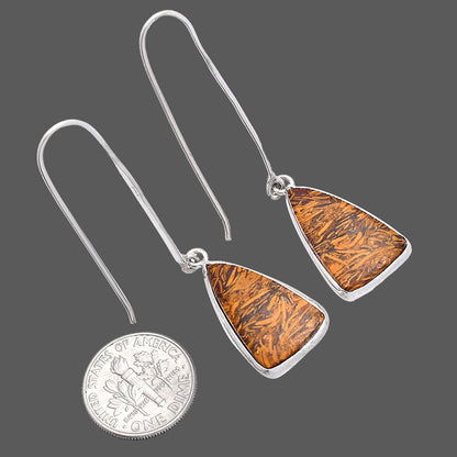 Coquina Fossil Jasper - India Earrings E-1076 SDE81890