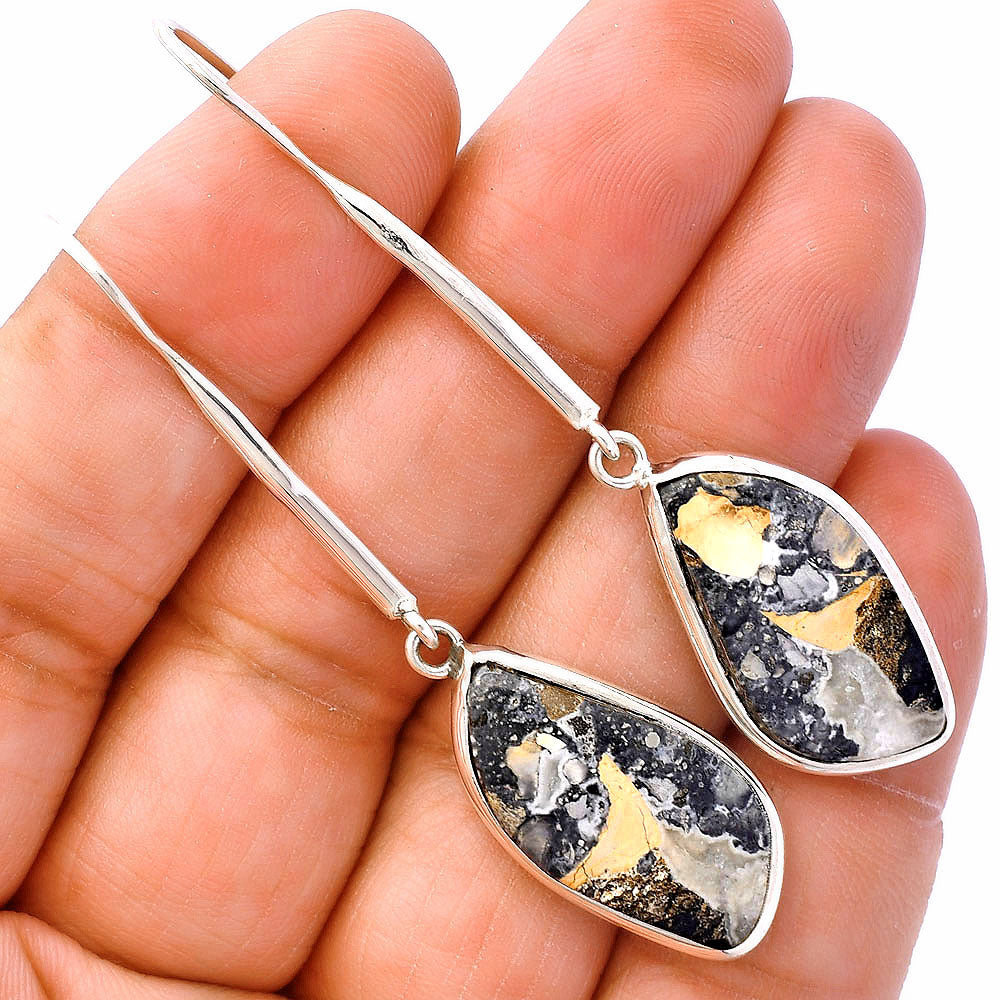 Natural Maligano Jasper - Indonesia Earrings E-1076 SDE81906
