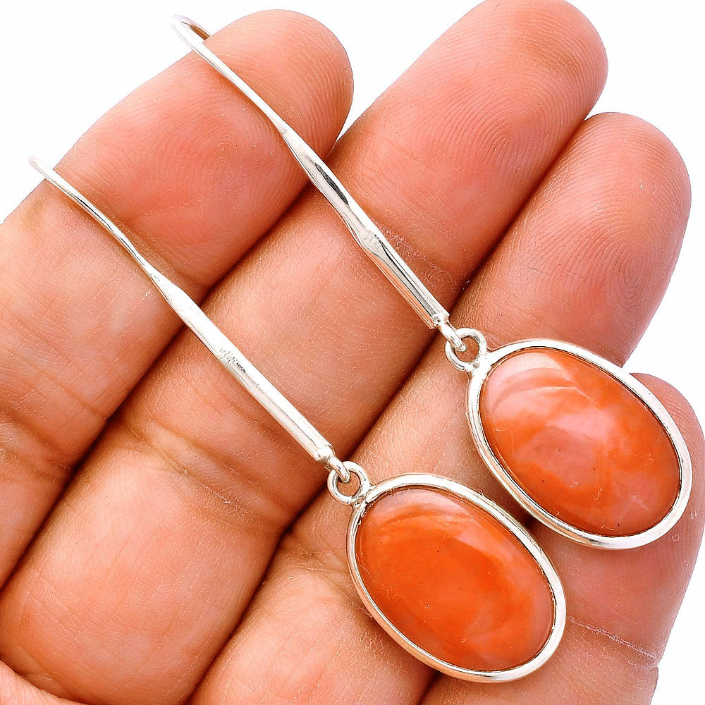Natural Guava Quartz - Brazil Earrings E-1076 SDE81910