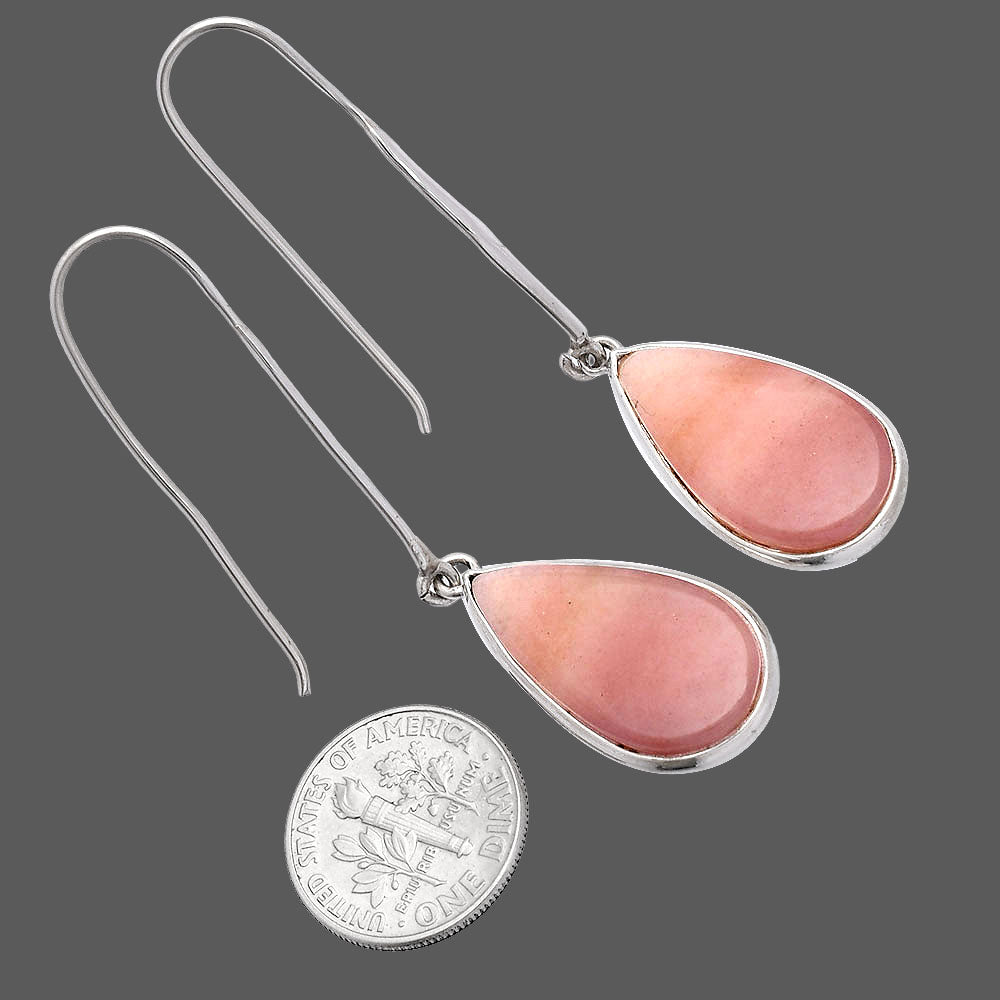 Natural Pink Aventurine Earrings E-1076 SDE81928
