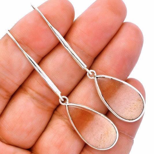 Natural Pink Aventurine Earrings E-1076 SDE81936