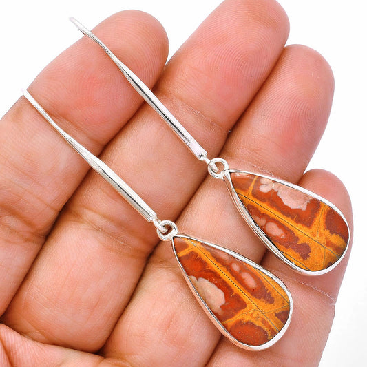 Natural Noreena Jasper Earrings E-1076 SDE81958