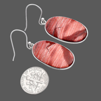 Natural Snake Skin Jasper Earrings E-1001 SDE81961