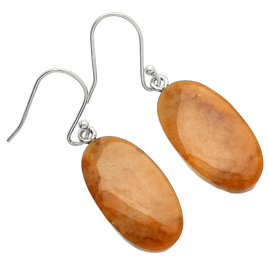 Natural Red Moss Agate Earrings E-1003 SDE82094