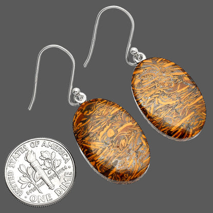 Coquina Fossil Jasper - India Earrings E-1003 SDE82101