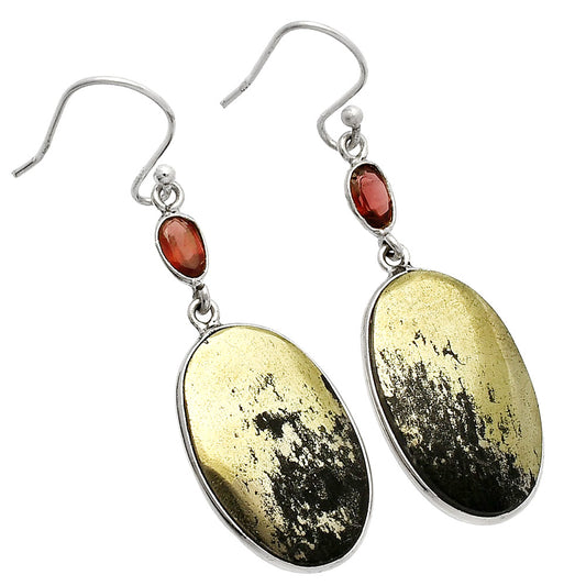 Apache Gold Healer's Gold & Garnet Earrings E-1002 SDE82168