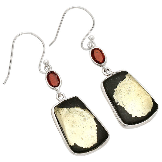 Apache Gold Healer's Gold & Garnet Earrings E-1002 SDE83263