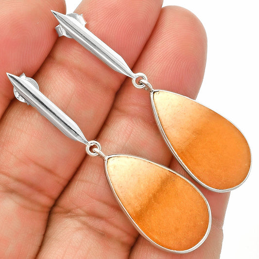 Natural Orange Aventurine Earrings E-1078 SDE83403