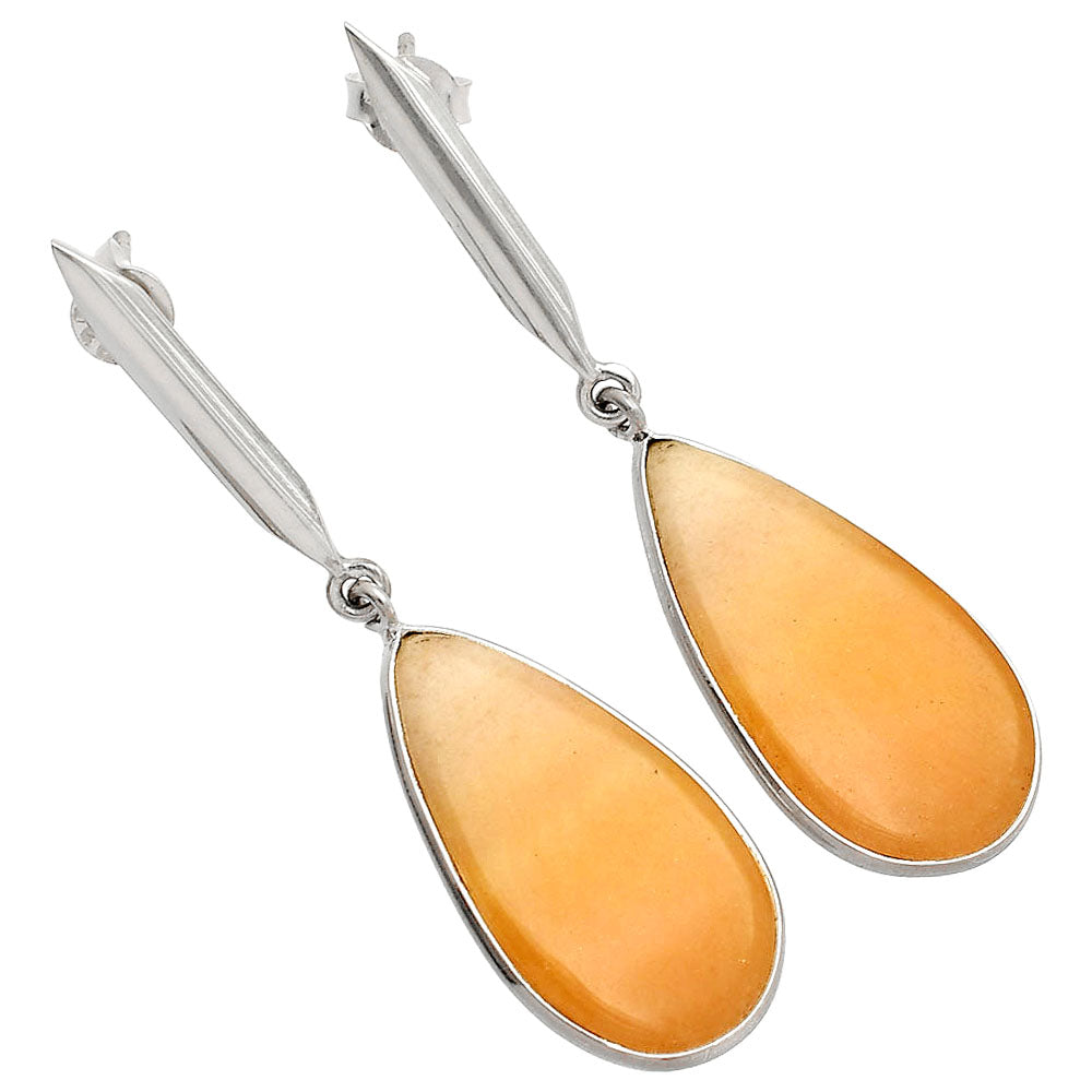 Natural Orange Aventurine Earrings E-1078 SDE83403