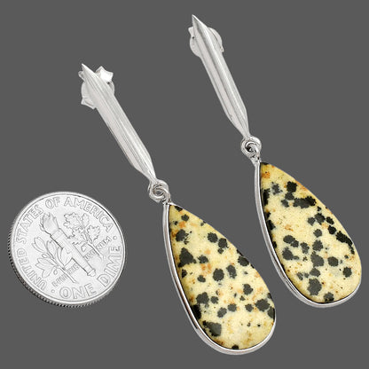 Natural Dalmatian Earrings E-1078 SDE83412