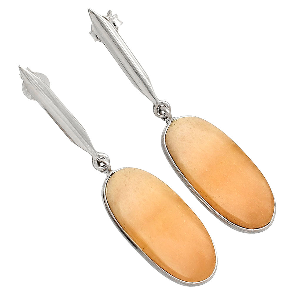 Natural Orange Aventurine Earrings E-1078 SDE83425