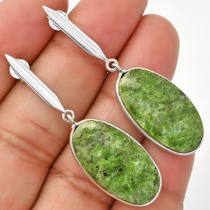 Natural Serpentine Earrings E-1078 SDE83458