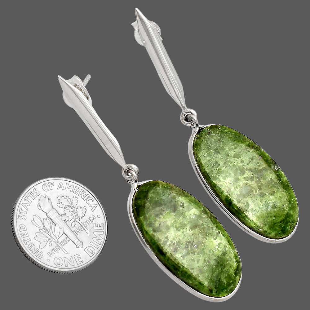 Natural Serpentine Earrings E-1078 SDE83458