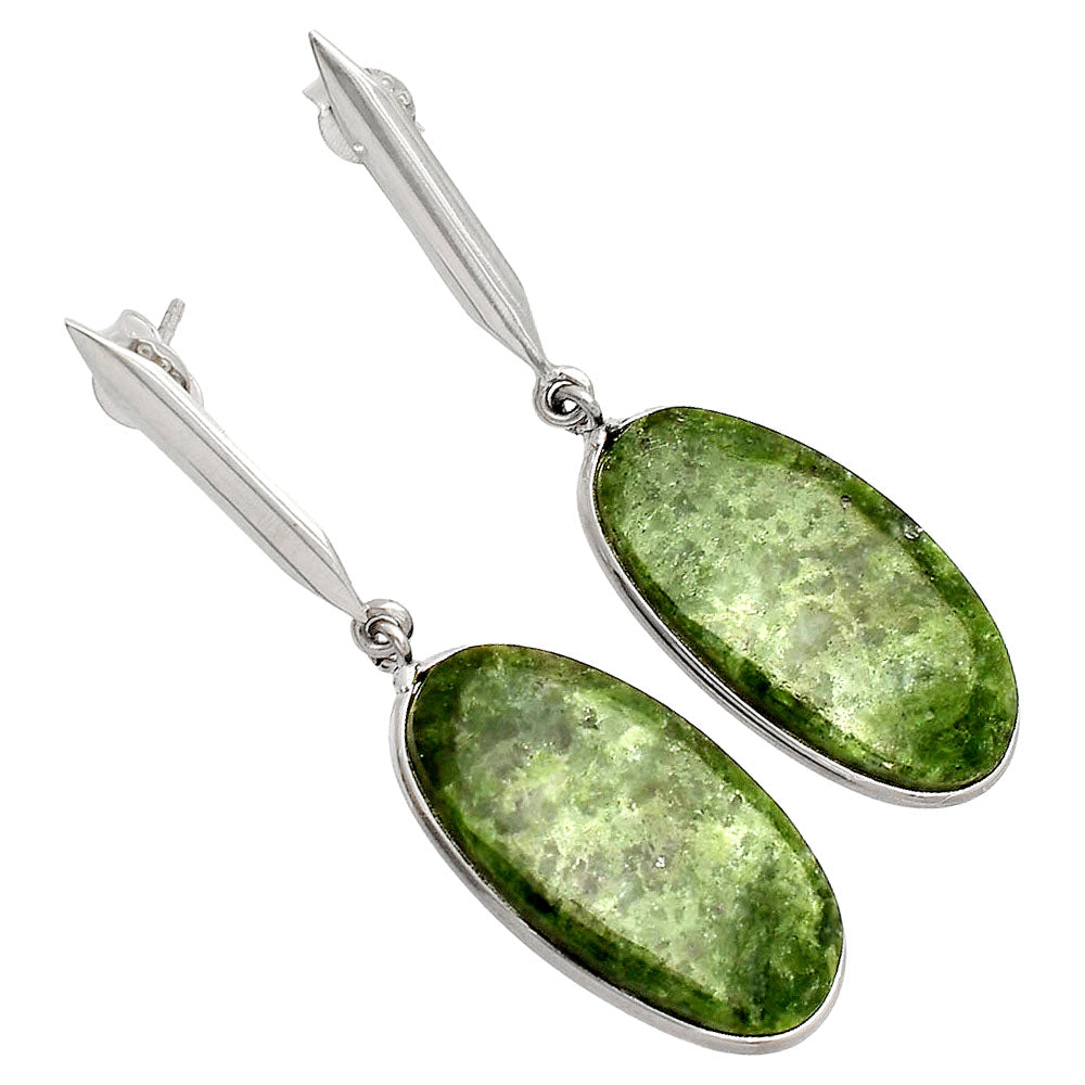 Natural Serpentine Earrings E-1078 SDE83458