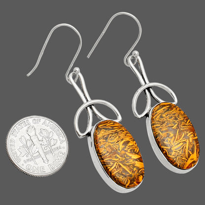 Coquina Fossil Jasper - India Earrings E-1197 SDE83708