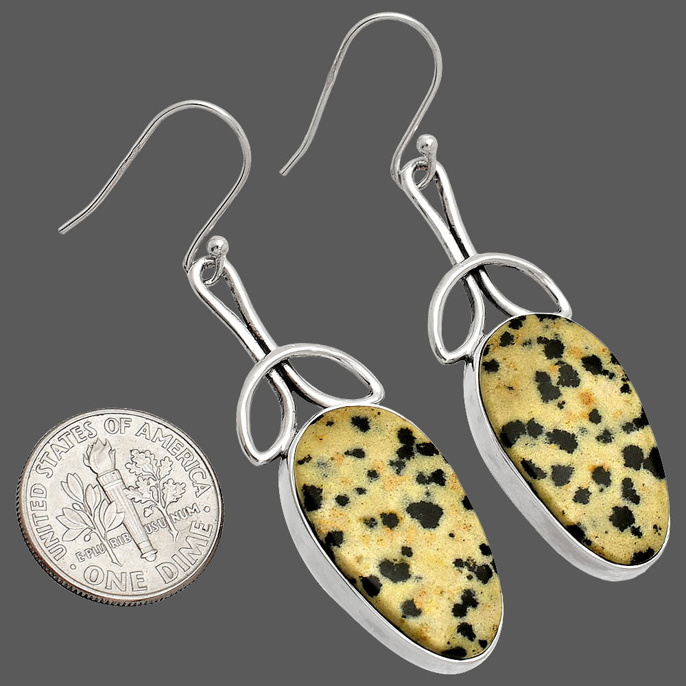 Natural Dalmatian Earrings E-1197 SDE83709