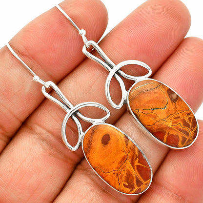 Natural Noreena Jasper Earrings E-1197 SDE83734