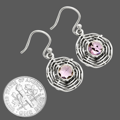 Natural Amethyst - Brazil Earrings E-1222 SDE84233