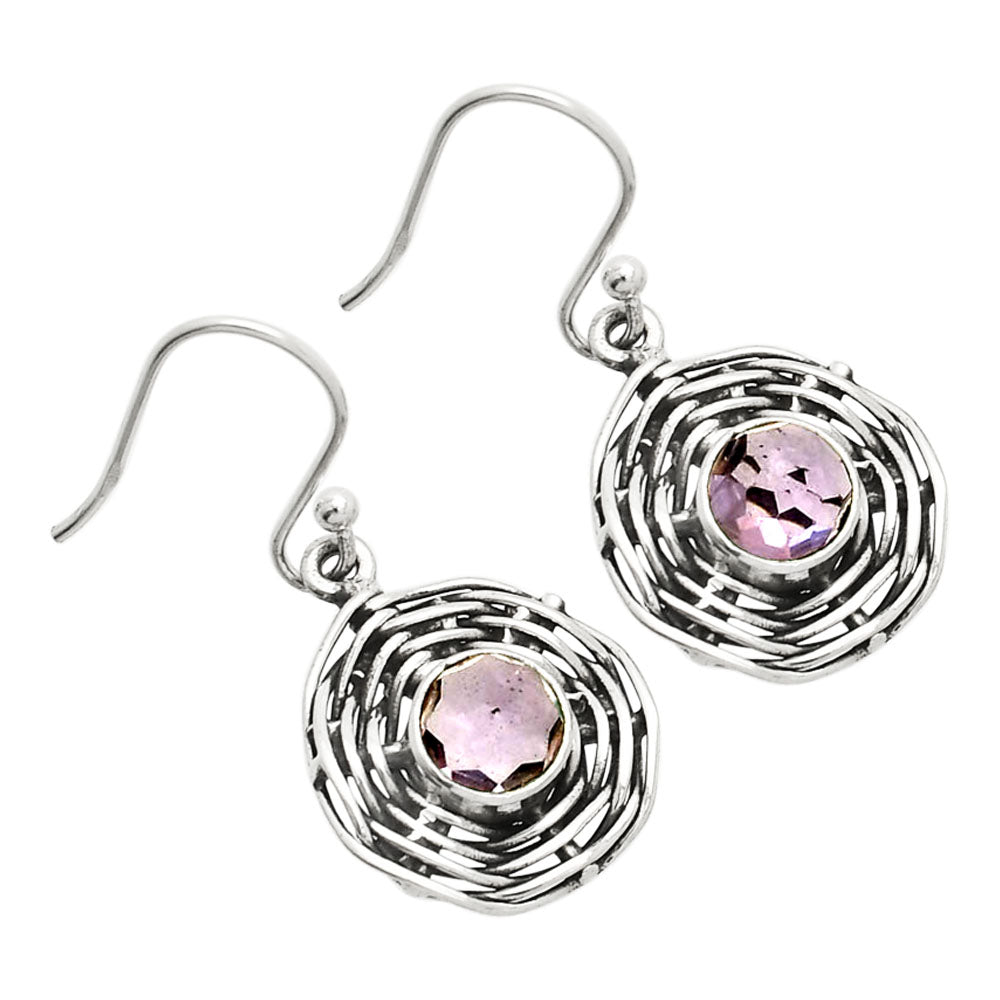 Natural Amethyst - Brazil Earrings E-1222 SDE84233