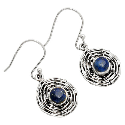 Natural Lapis Lazuli - Afghanistan Earrings E-1222 SDE84261